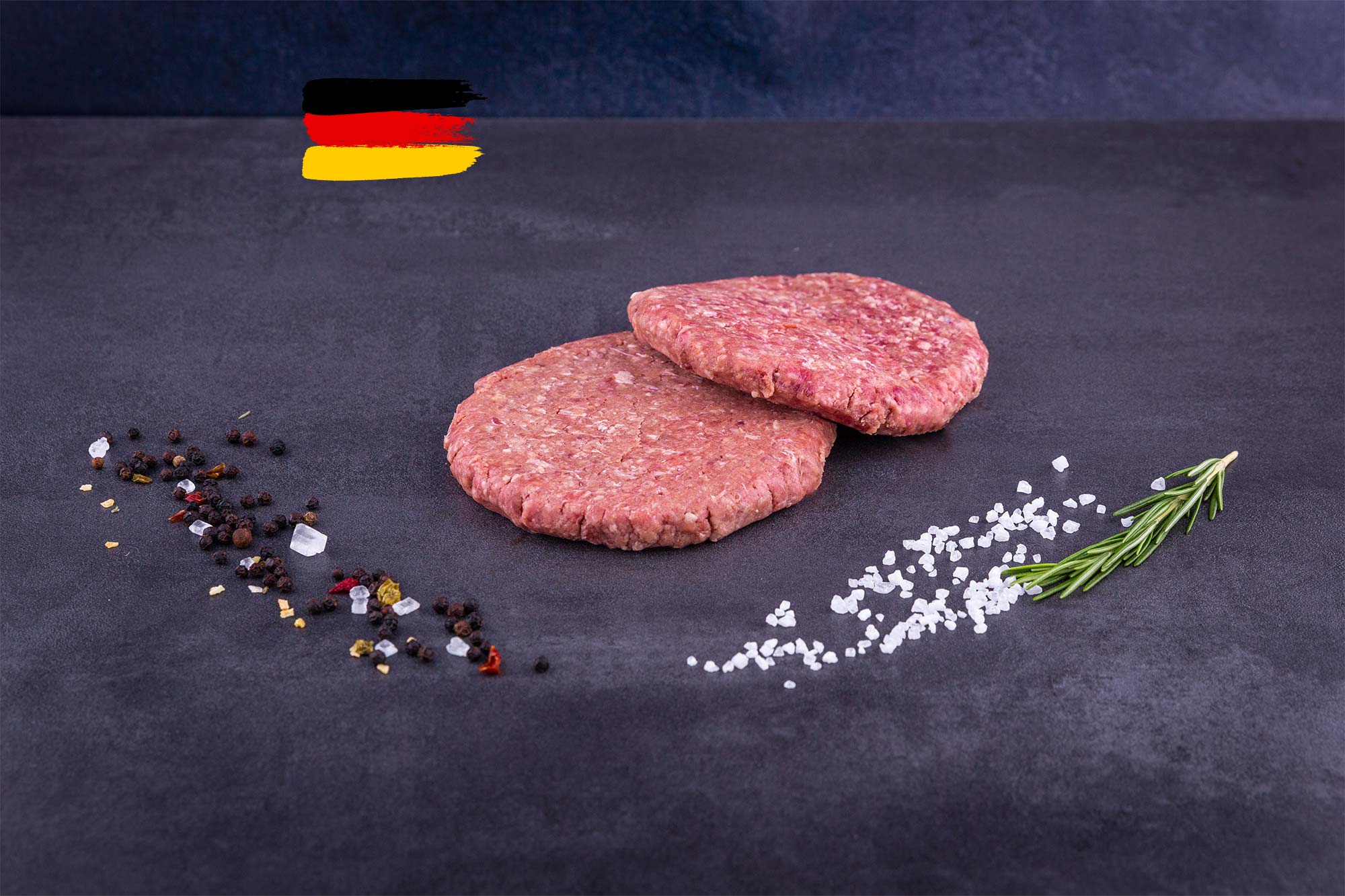 ❄ Angus Beef Burger | tiefgekühlt | 2 Stk x 160g