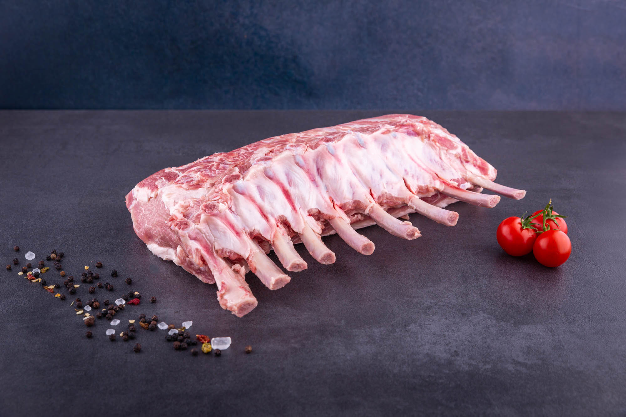 Schweinecarreé -Chuletero Rack- | Schweinekotelett | Ibérico Schwein | Spanien | ca. 1400g-2100g