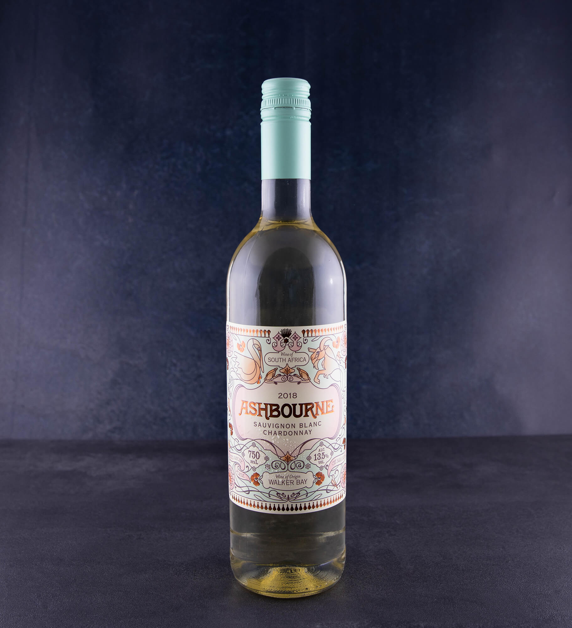 Ashbourne Sauvignon Blanc Chardonnay | Weißwein | Weingut Rocca delle Macíe | Südafrika | 0,75l