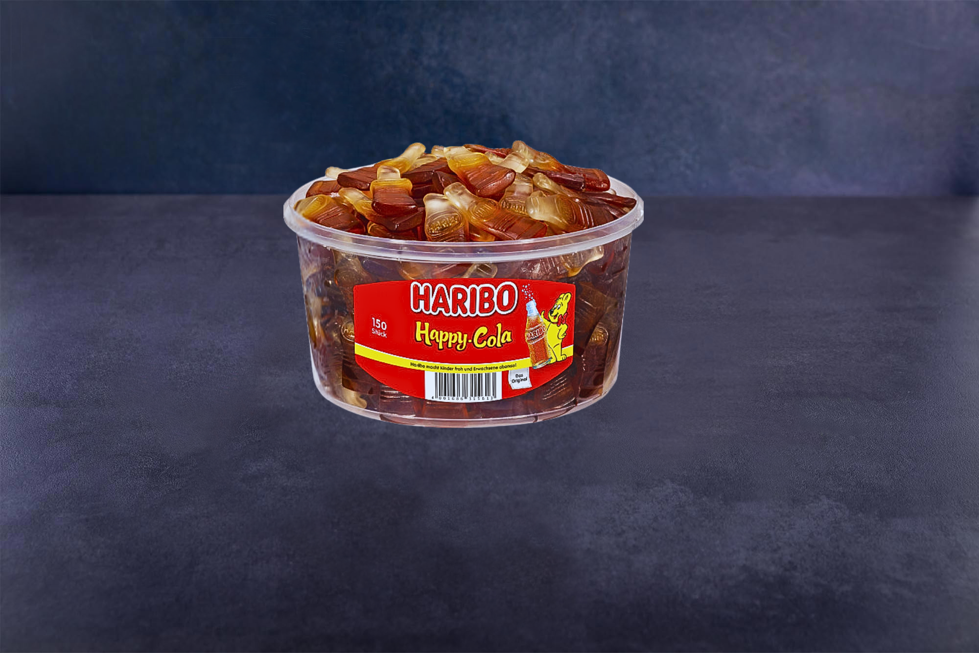 Haribo Happy Cola Fläschchen Dose 150 St. 1200g