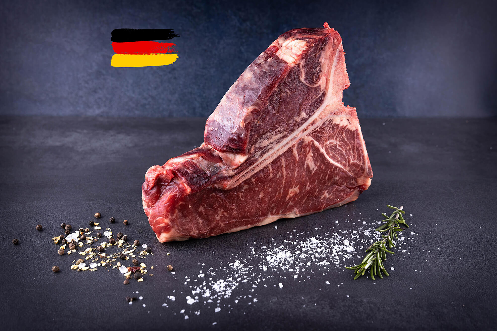 Dry Aged T-Bone Steak -New York Cut- | Rindfleisch | Vinzenzmurr | ca. 1000g