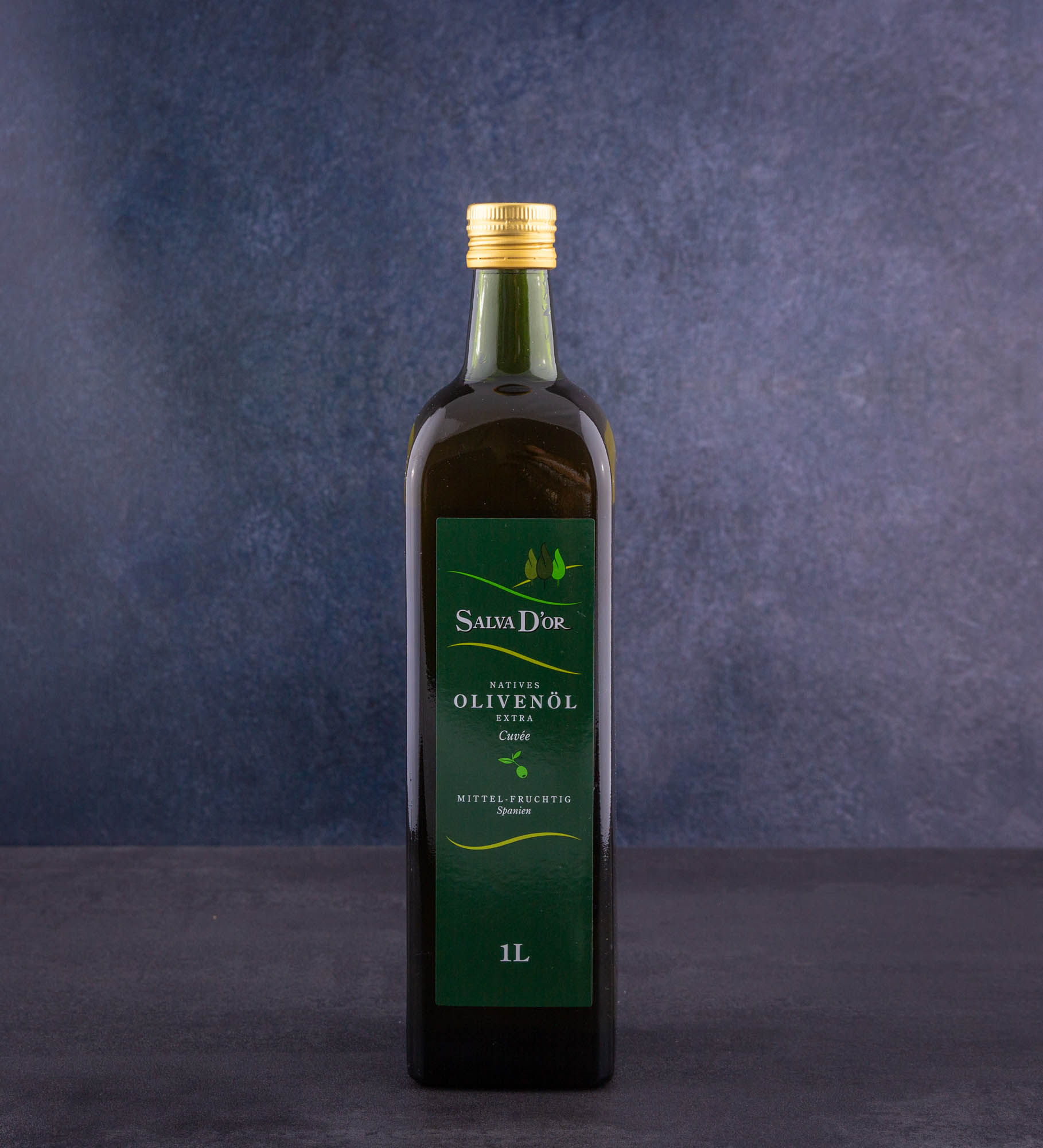 Natives Olivenöl Premium Cuvée | kalt extrahiert | Salva D'Or | 1000ml