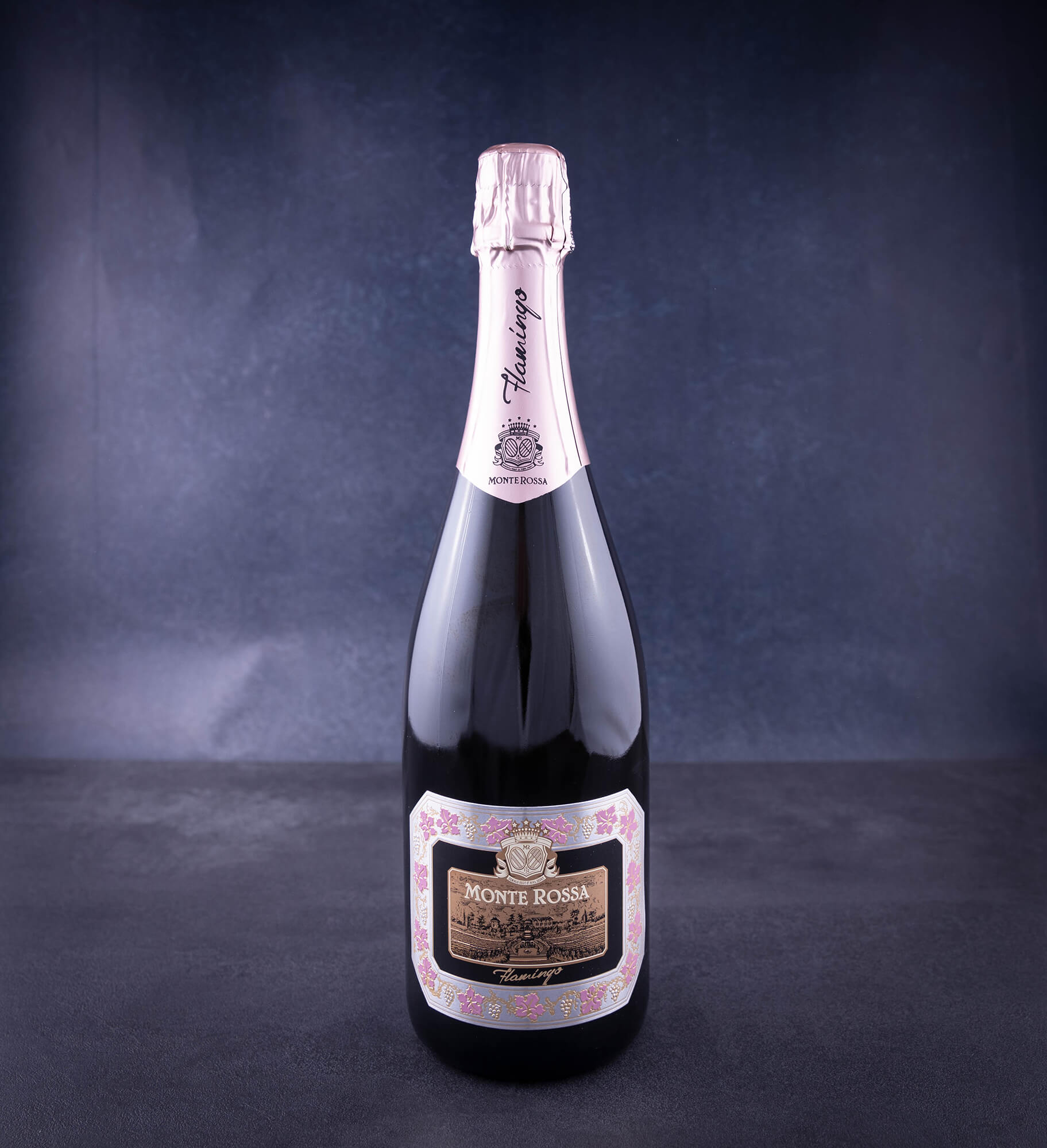 Rosé Brut Flamingo | Roséwein | Franciacorta | Weinanbaugebiet Lombardei | 0,75l